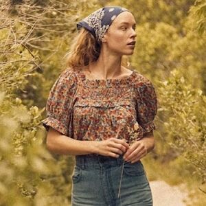 Doen Frances Blouse Wildflower Meadow M